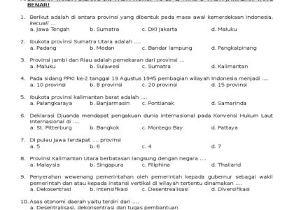 10 Rahasia Menjawab Soal IPS Kelas 6 Semester 2 Kurikulum 2013 Agar Nilai Memuaskan