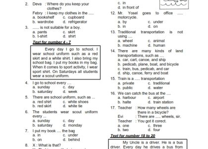 7 Rahasia Latihan Soal Bahasa Inggris Kelas 12 Semester 2 Agar Nilai Ujian Melonjak Naik
