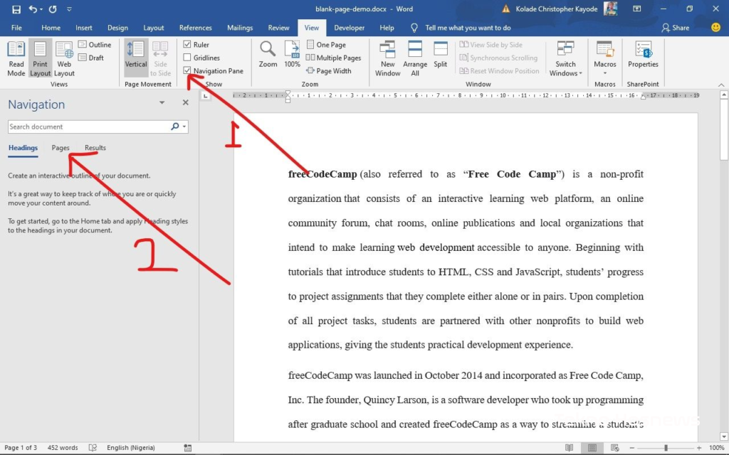 Hapus Halaman di Word Panduan Mudah Lengkap - LKomBis