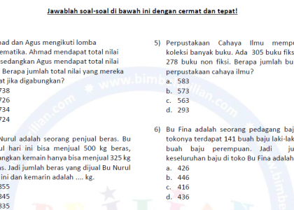 5 Soal Cerita Matematika Kelas 4 SD yang Pasti Muncul di STS 2026, Wajib Latihan!