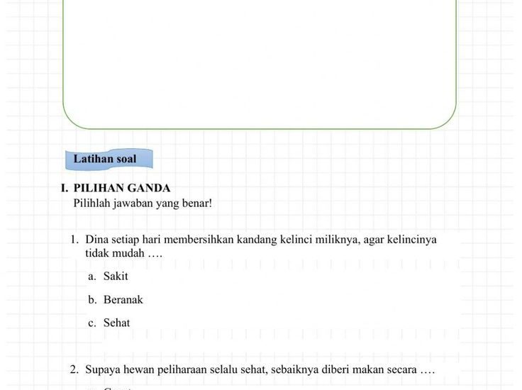 5 Soal Kelas 2 Tema 6 Subtema 2 Paling Sering Salah, Wajib Tahu Biar Nilai Maksimal