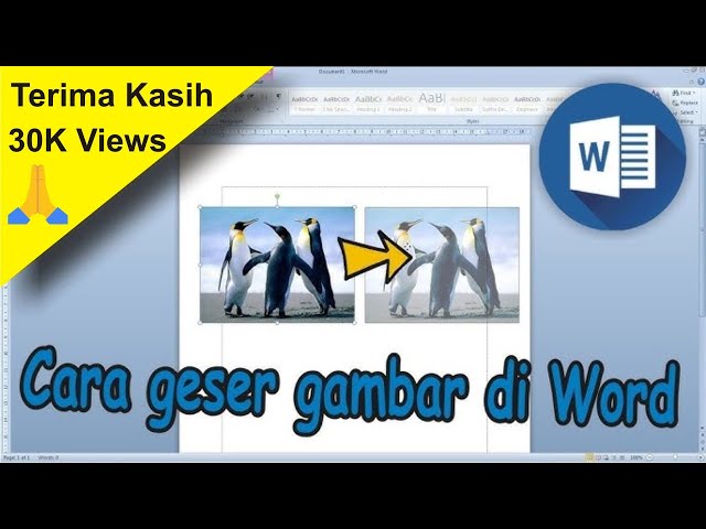 Tanpa Ribet! 3 Cara agar Gambar di Word Bisa Digeser di Halaman Landscape dan Portrait