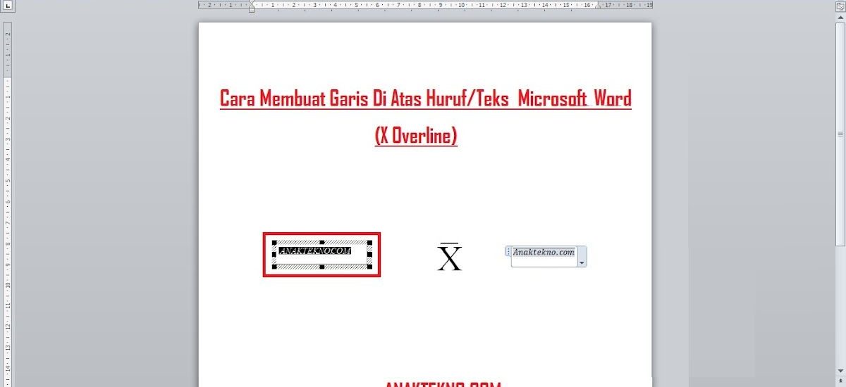 Ternyata Ini Cara Membuat Overline di Word Pakai Ruler dalam 3 Langkah