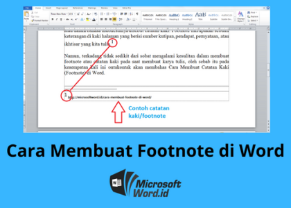 Ternyata Semudah Ini Cara Membuat Footnote di Word HP Coba 3 Langkah