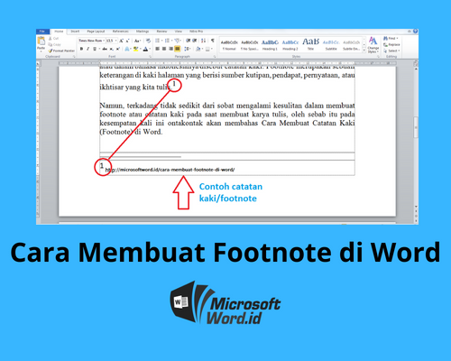 Ternyata Semudah Ini Cara Membuat Footnote di Word HP Coba 3 Langkah