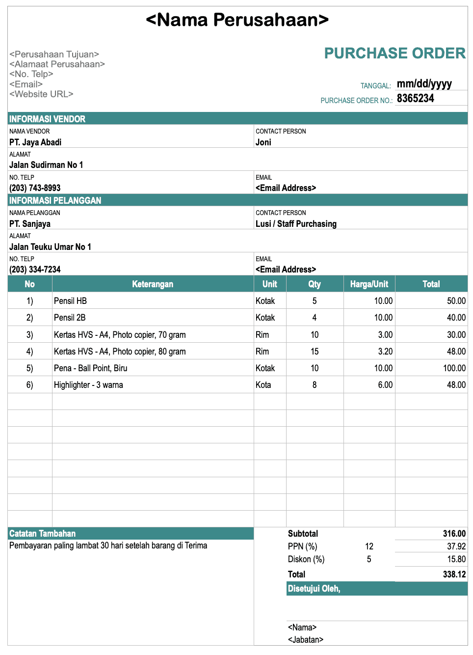 Inspirating Tips About Purchase Order Format In Excel With Terms Inspirating Tips About Purchase Order Format In Excel With Terms