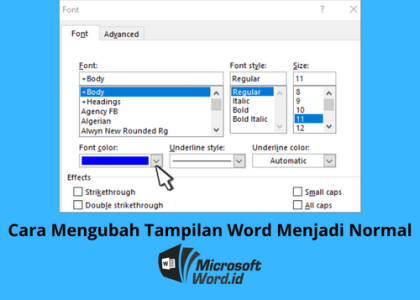 Ternyata Semudah Ini Cara Mengubah Tampilan Word Menjadi Normal, Hanya 1 Langkah