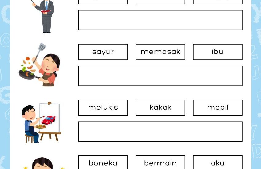 5 Cara Seru Menyusun Kalimat Kelas 1 SD dengan Soal Latihan Efektif yang Wajib Dicoba