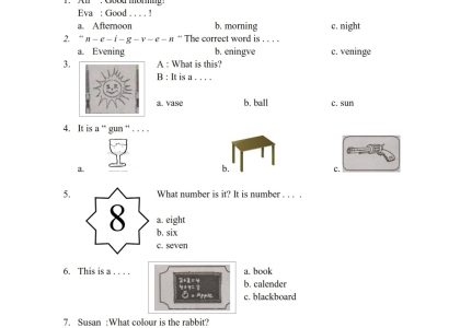 5 Contoh Soal Bahasa Inggris Kelas 2 Semester 1 yang Wajib Dikuasai Sebelum Ulangan
