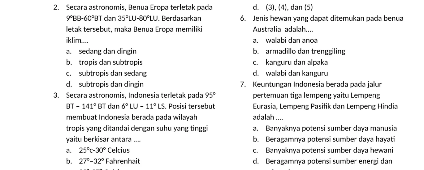 5 Latihan Soal IPS Kelas 9 Semester 1 yang Wajib Dikuasai Sebelum Ujian Akhir 2026