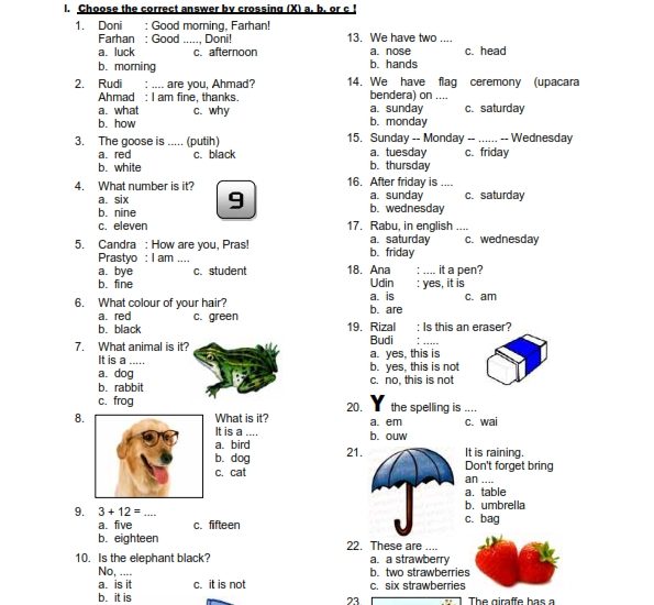Akhirnya Terungkap 5 Soal Bahasa Inggris Kelas 9 Semester 1 yang Sering Muncul