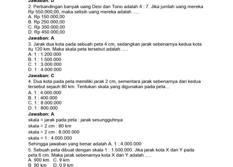 Akhirnya Terungkap 7 Contoh Soal Matematika Kelas 7 Semester 2 Kurikulum 2013 Paling Sering Keluar