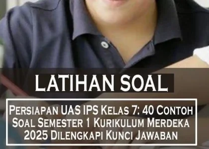 Belum Ada Nilai Maksimal? Ini 5 Contoh Soal UAS IPS Semester 1 Kelas 4 SD yang Wajib Dikuasai