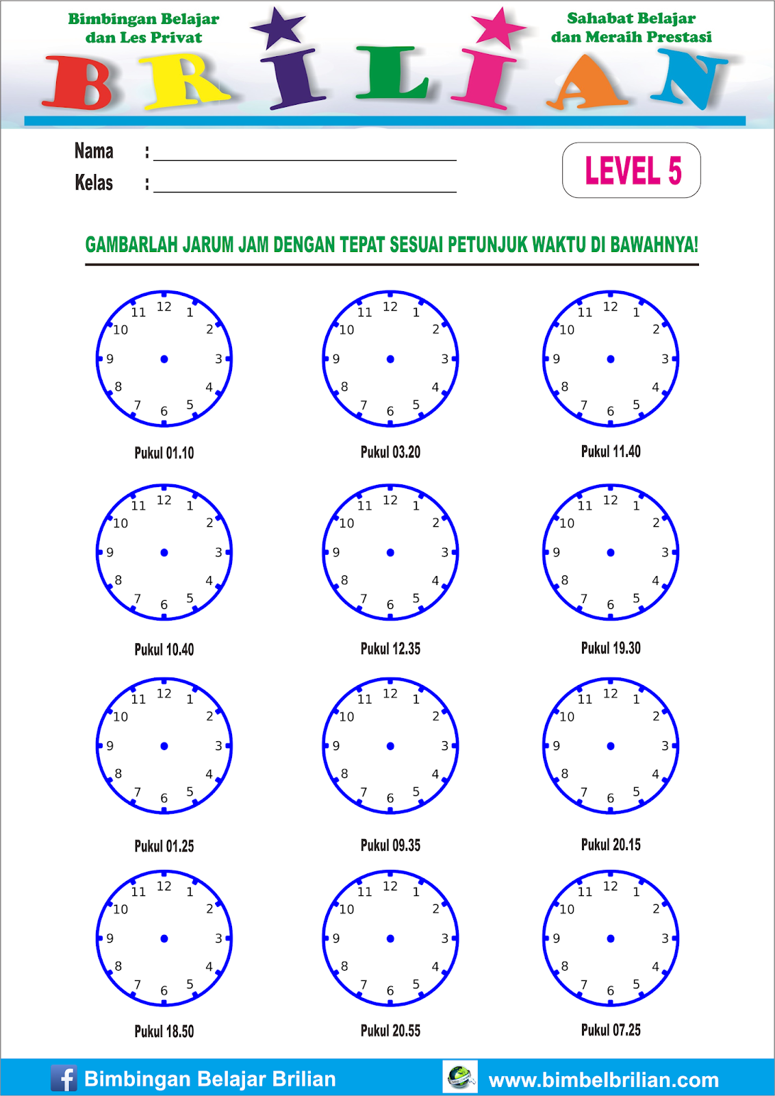 10 Contoh Soal tentang Jam Kelas 2 SD yang Wajib Dikuasai Sebelum Ulangan 2026