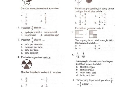 7 Contoh Soal Matematika Kelas Semester 2 KTSP yang Sering Muncul dan Wajib Kamu Kuasai Sebelum Ulangan