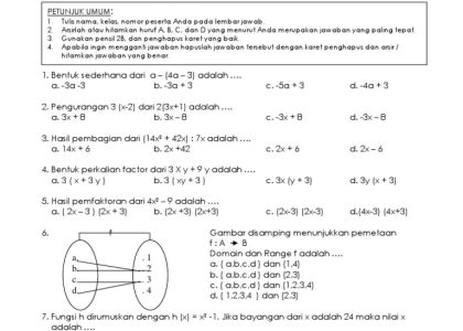 Akhirnya Tersedia 7 Contoh Soal Matematika Kelas 9 Semester 2 dan Pembahasannya yang Wajib Dikuasai Sebelum Ujian