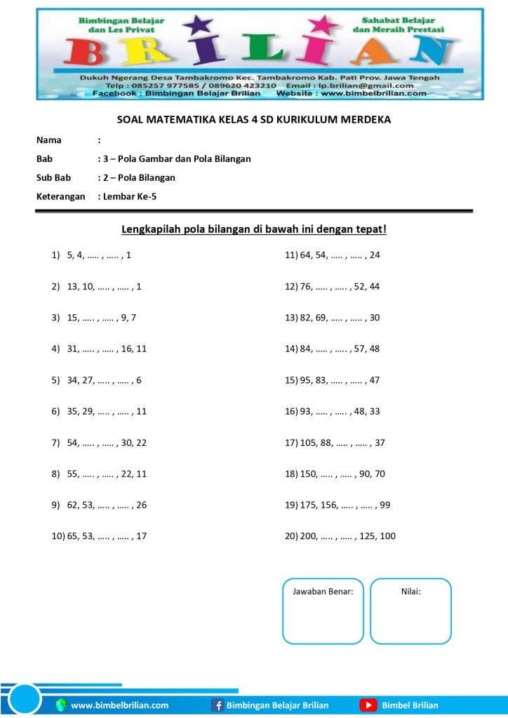 Akhirnya Terungkap 7 Contoh Soal UAS Kelas 4 SD Tema 5 yang Sering Muncul, Wajib Dipelajari Sebelum Ujian!