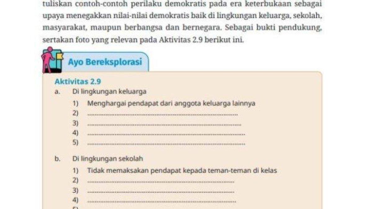 Akhirnya Terungkap 7 Contoh Soal tentang Demokrasi Bab 2 Kelas 11 yang Sering Muncul di Ujian
