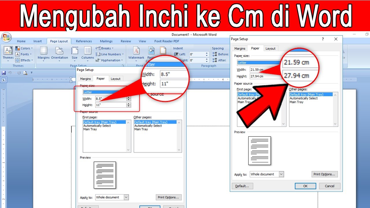 Terbukti Cara Mengubah Ukuran Inchi ke Cm pada Word 2010 dalam 5 Langkah Mudah