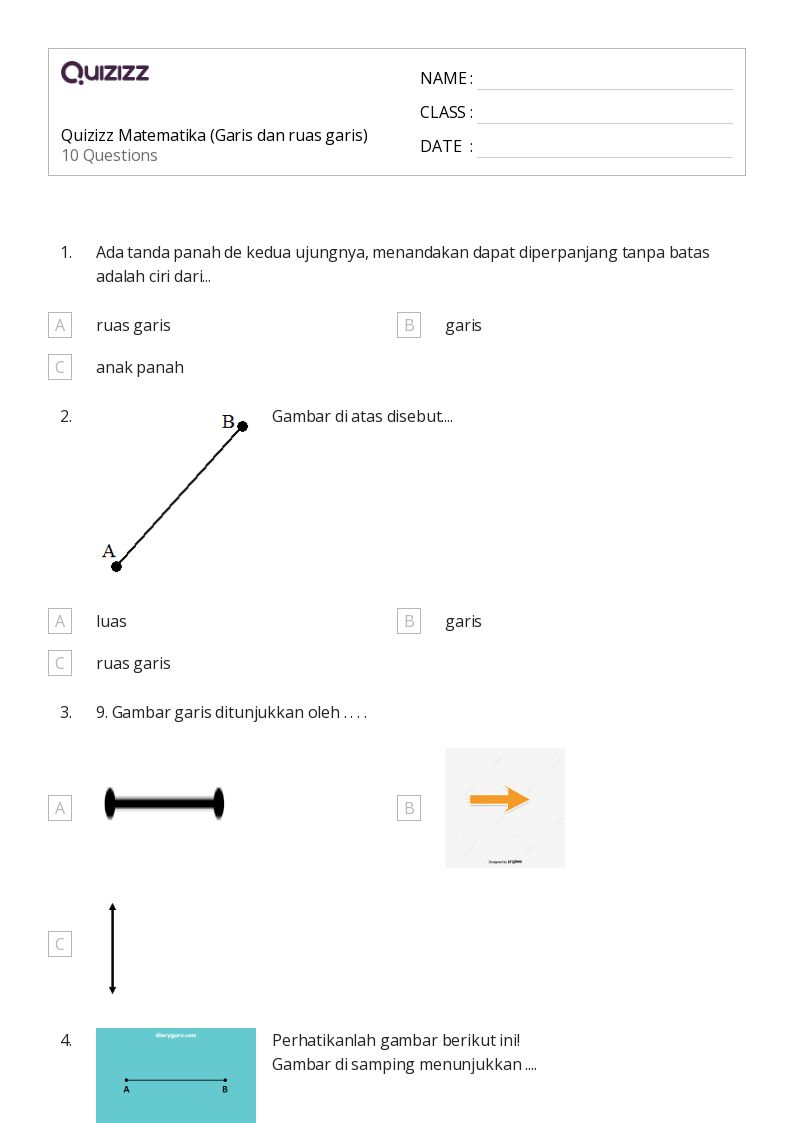 Terbukti! Contoh soal tentang ruas garis kelas 2 sd untuk hitung luas & keliling