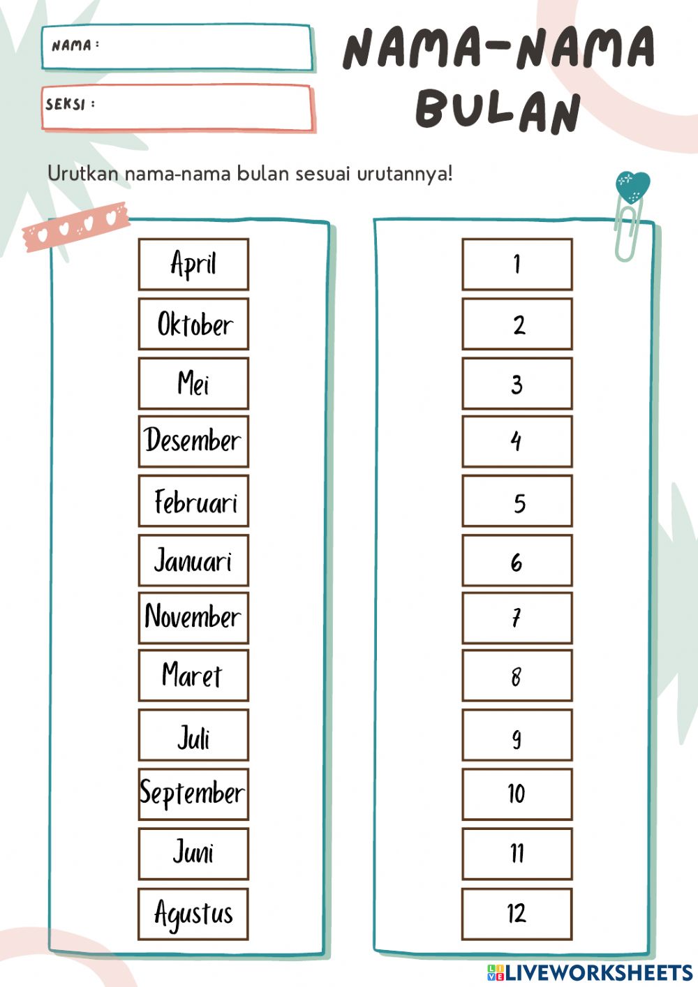Wajib Tahu 6 Contoh Soal tentang Bulan dalam Bahasa Inggris Kelas 2 untuk Si Kecil 2026