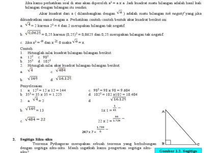 Ternyata Begini Contoh Soal Matematika Kelas 8 Semester 2 Pythagoras yang Sering Muncul di Ujian 2026