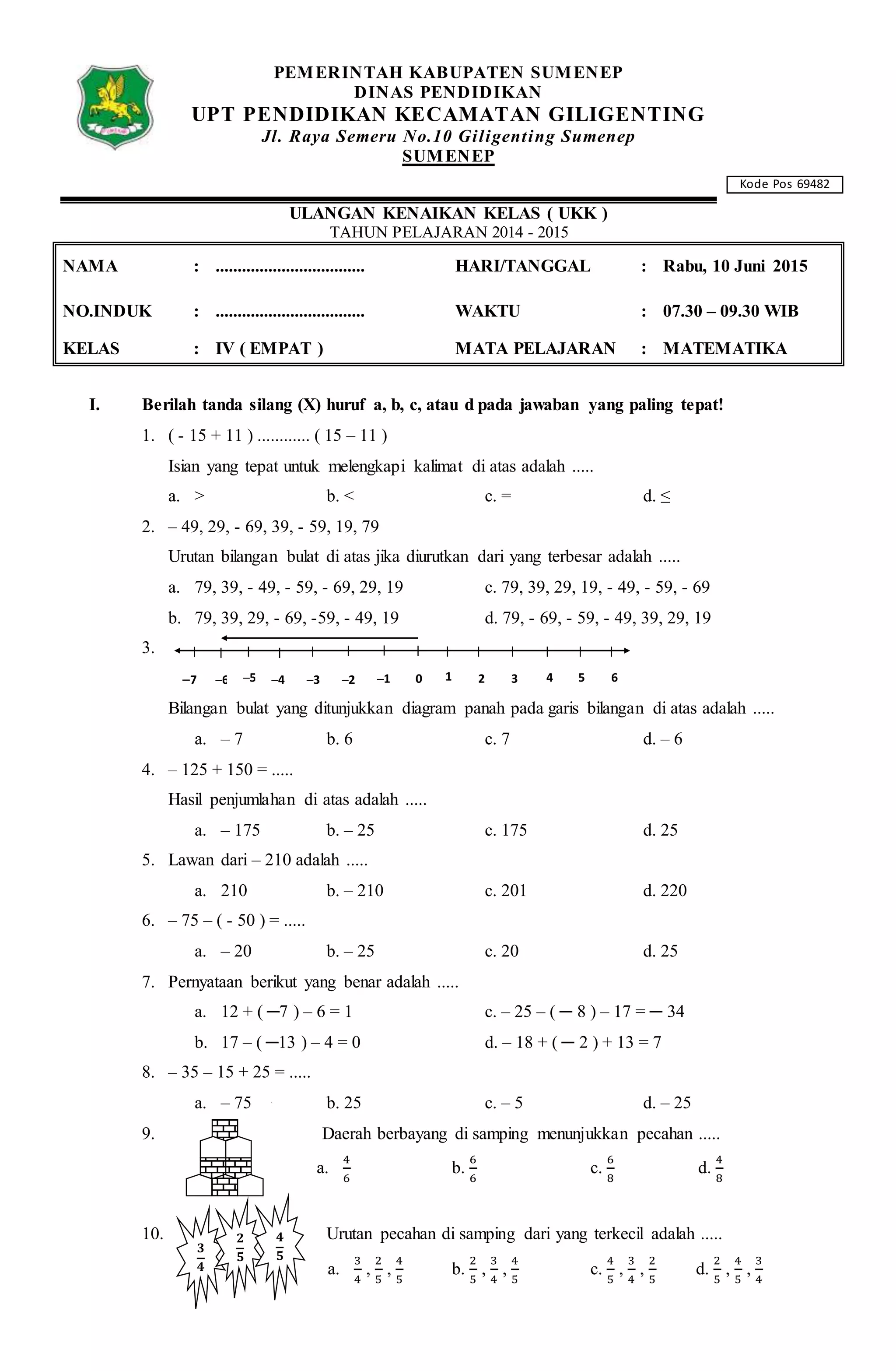 Terbukti! 7 Cara Cepat Download Soal Matematika UKK Kelas 4 KTSP Sebelum Ujian Dimulai